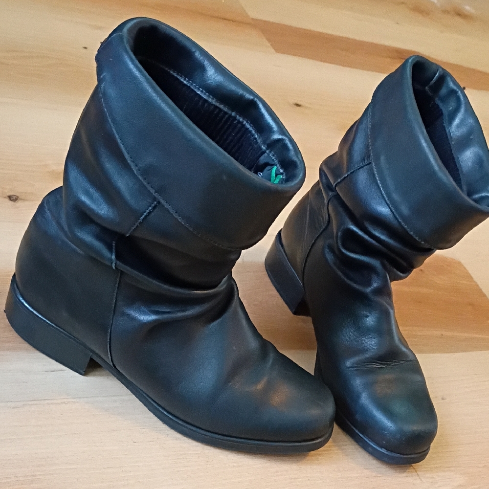 Santana Canada Black Winter Leather Boots